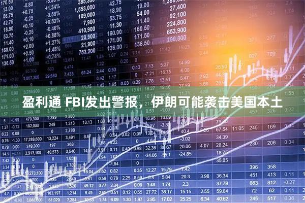 盈利通 FBI发出警报，伊朗可能袭击美国本土