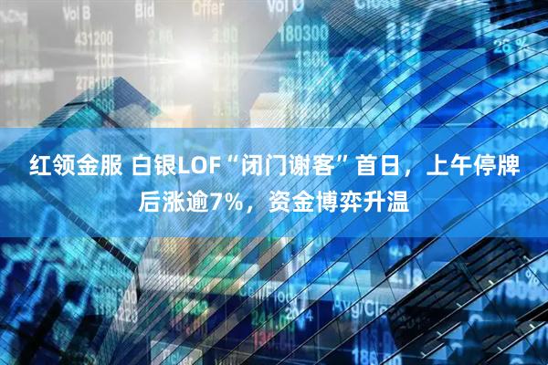 红领金服 白银LOF“闭门谢客”首日，上午停牌后涨逾7%，资金博弈升温