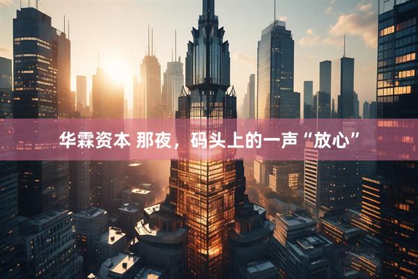 华霖资本 那夜，码头上的一声“放心”