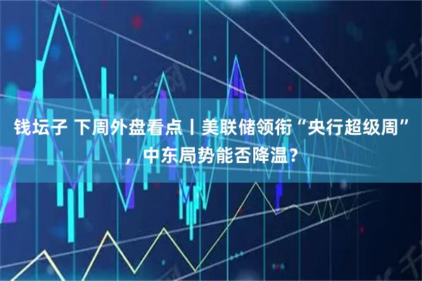 钱坛子 下周外盘看点丨美联储领衔“央行超级周”，中东局势能否降温？